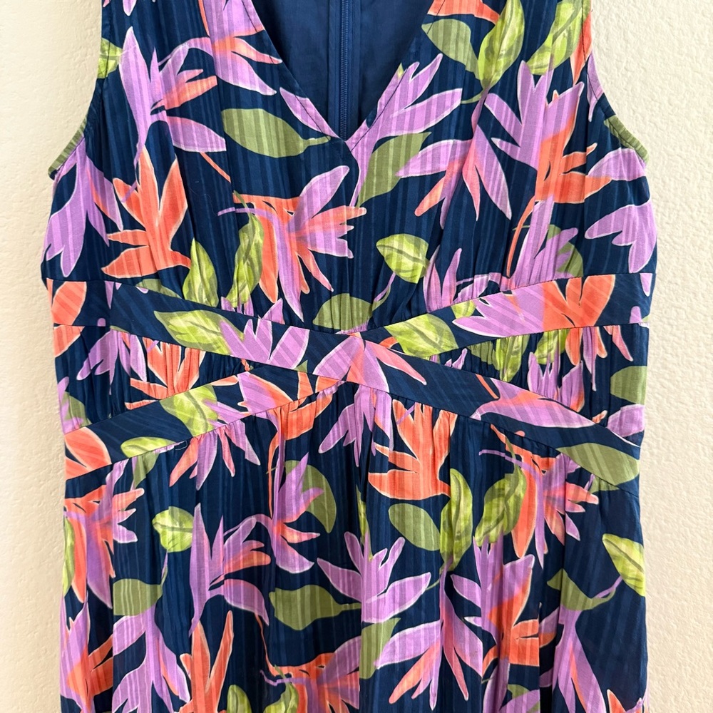 Ramy Brook Floral Maxi Dress Size 14 - Picture 4 of 12